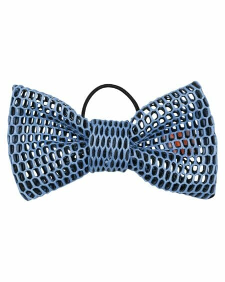 Shiny blue hair bow - WAUW CAPOW by Bangbang