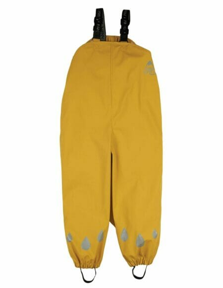 Yellow Puddle Buster Trousers - Frugi