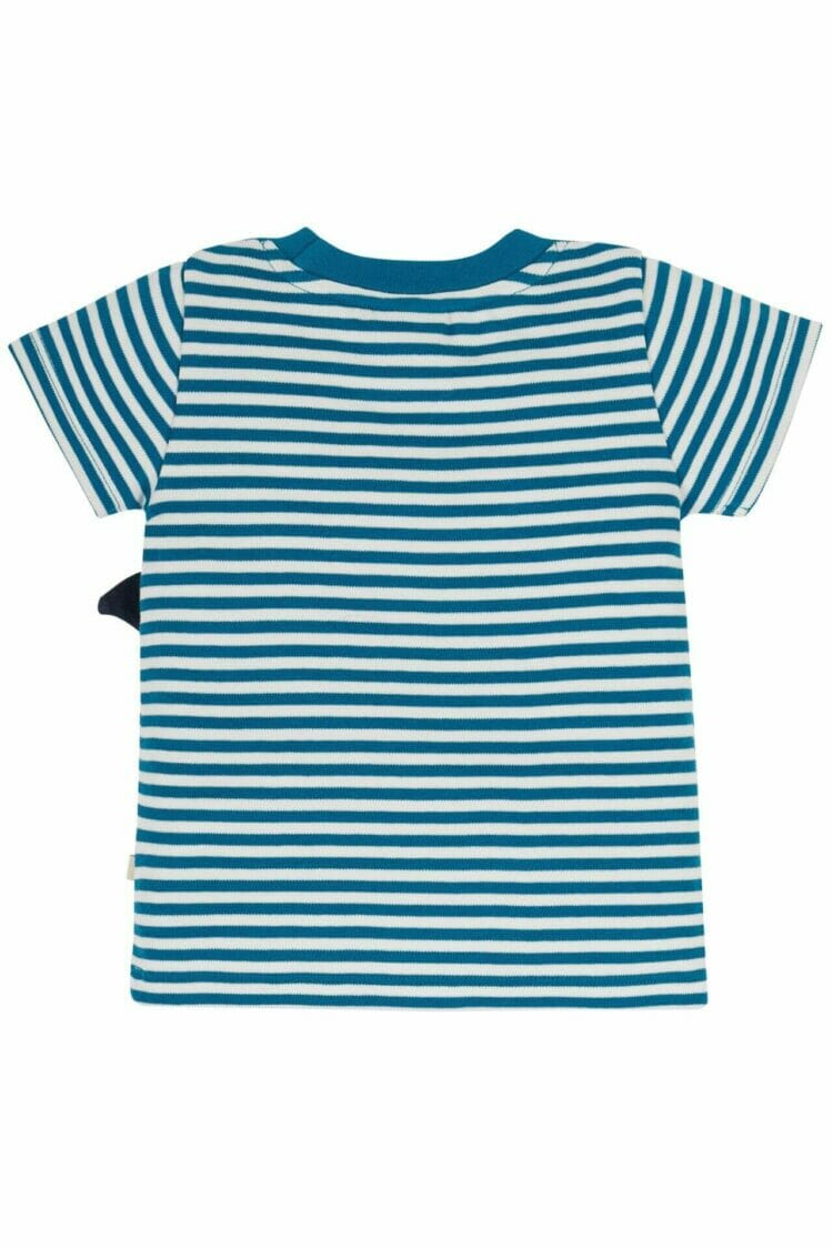 Zils gotiņas kokvilnas T-krekls - Frugi