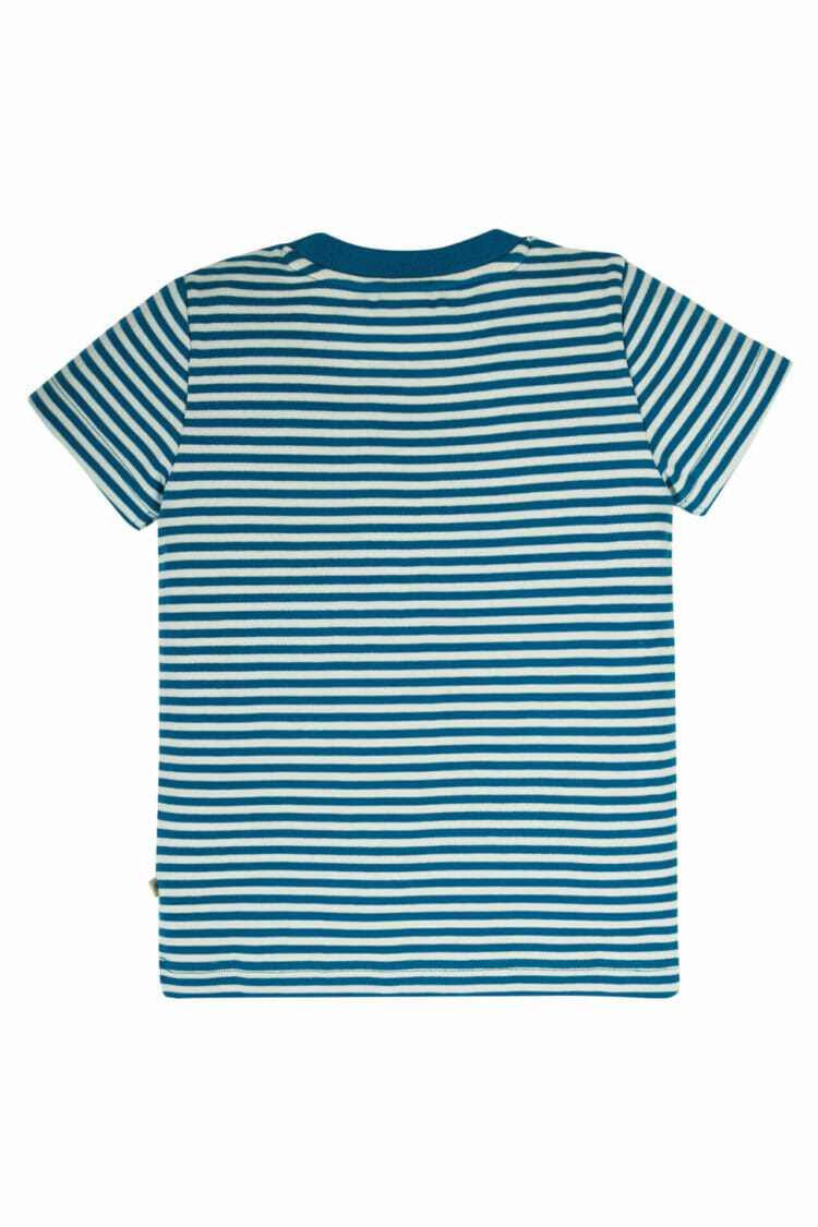 Blue organic cotton T-Shirt - Frugi