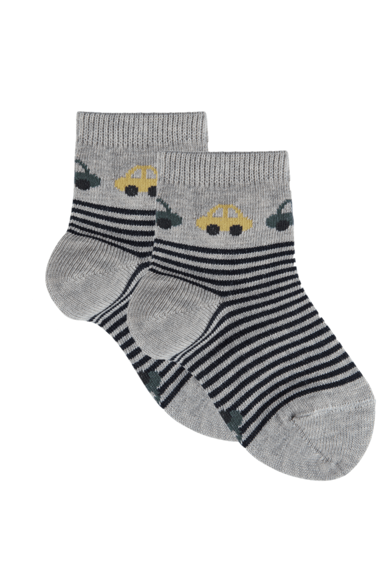 Boys grey short socks - Cóndor