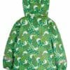 Girls green waterproof coat - Frugi