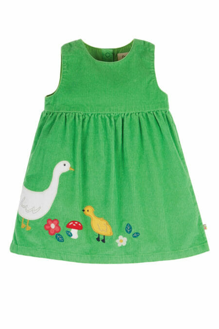 Lily Dress Fjord Green/Duck - Frugi