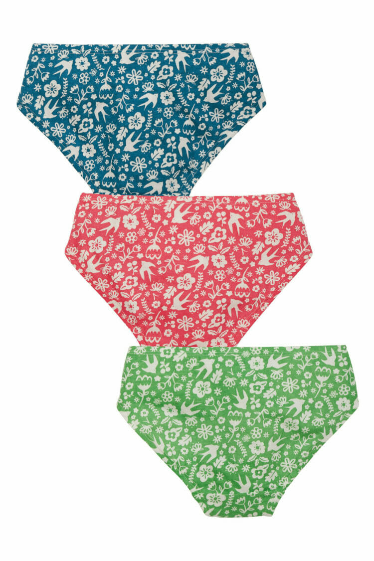 Multi color cotton pants (3 pack) - Frugi