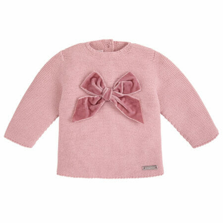 Pale pink knitted sweater - Cóndor