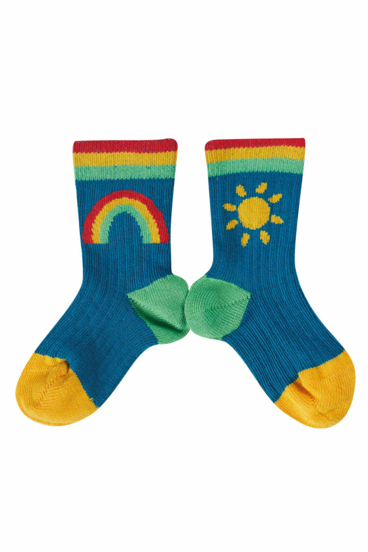 Rainbow socks 2 pack - Frugi