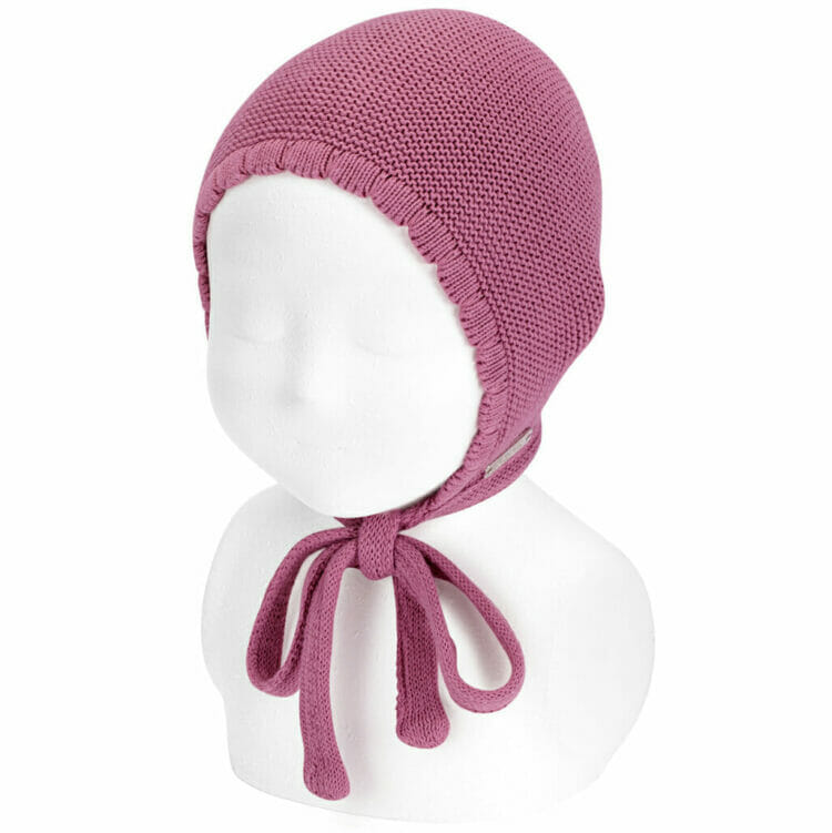 Rose cotton baby hat - Cóndor