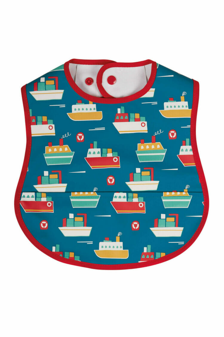 Spick and Span Bib Sail The Seas - Frugi