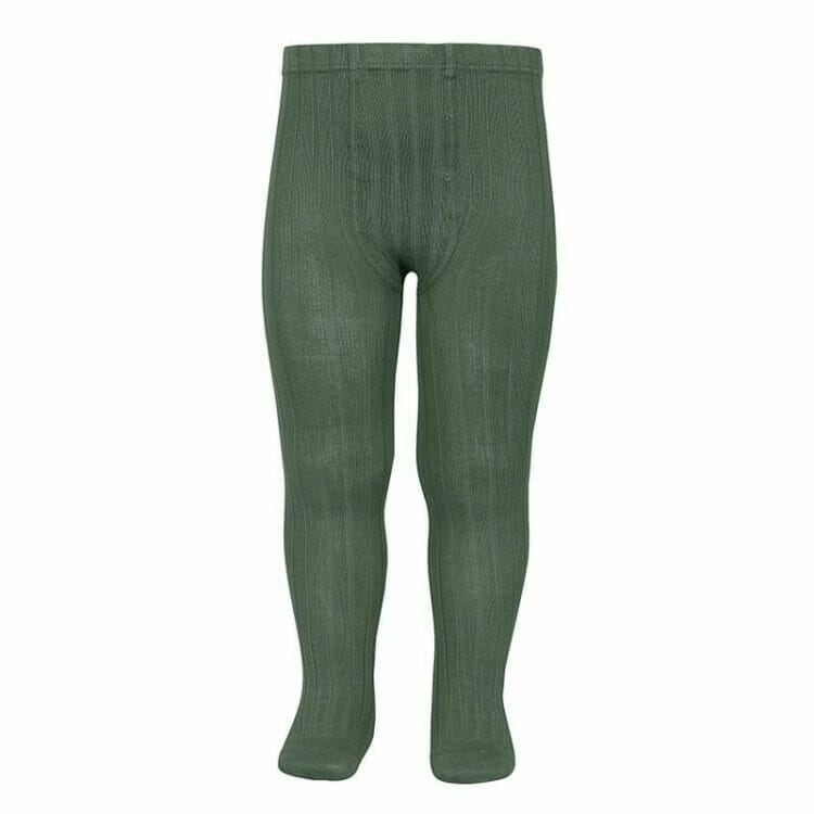 Basic rib tights Lichen Green - Cóndor