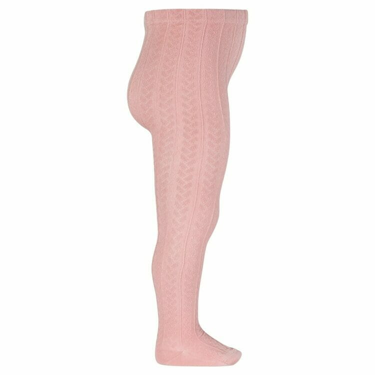 Braided tights Pink - Cóndor