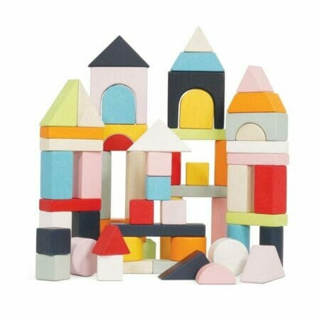60 Building Blocks with Cotton Bag - Le Toy Van