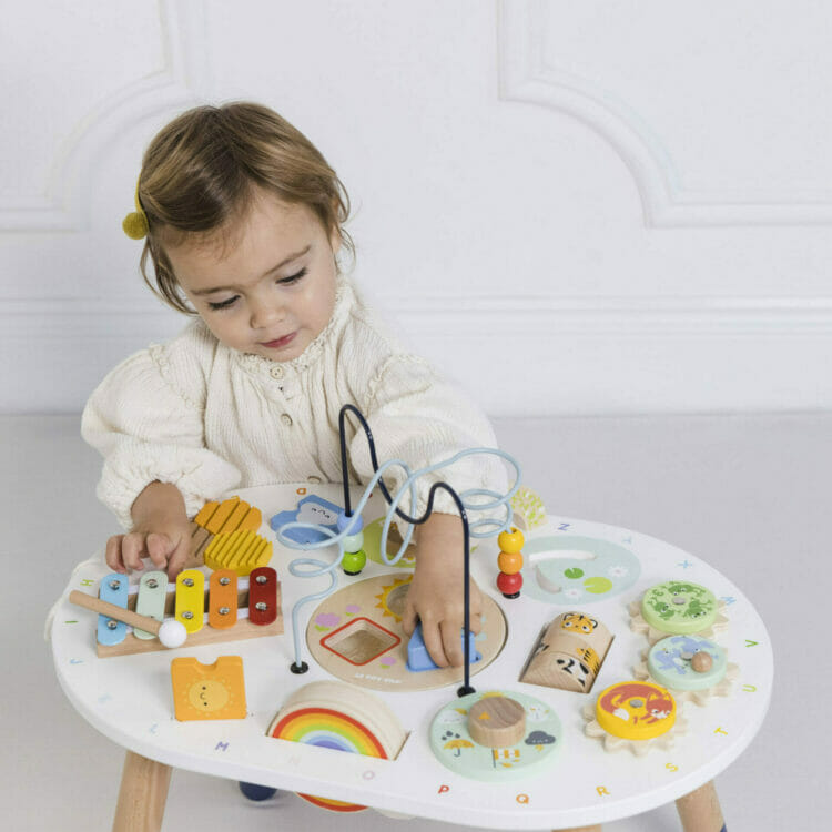 Children`s wooden Activity Table - Le Toy Van