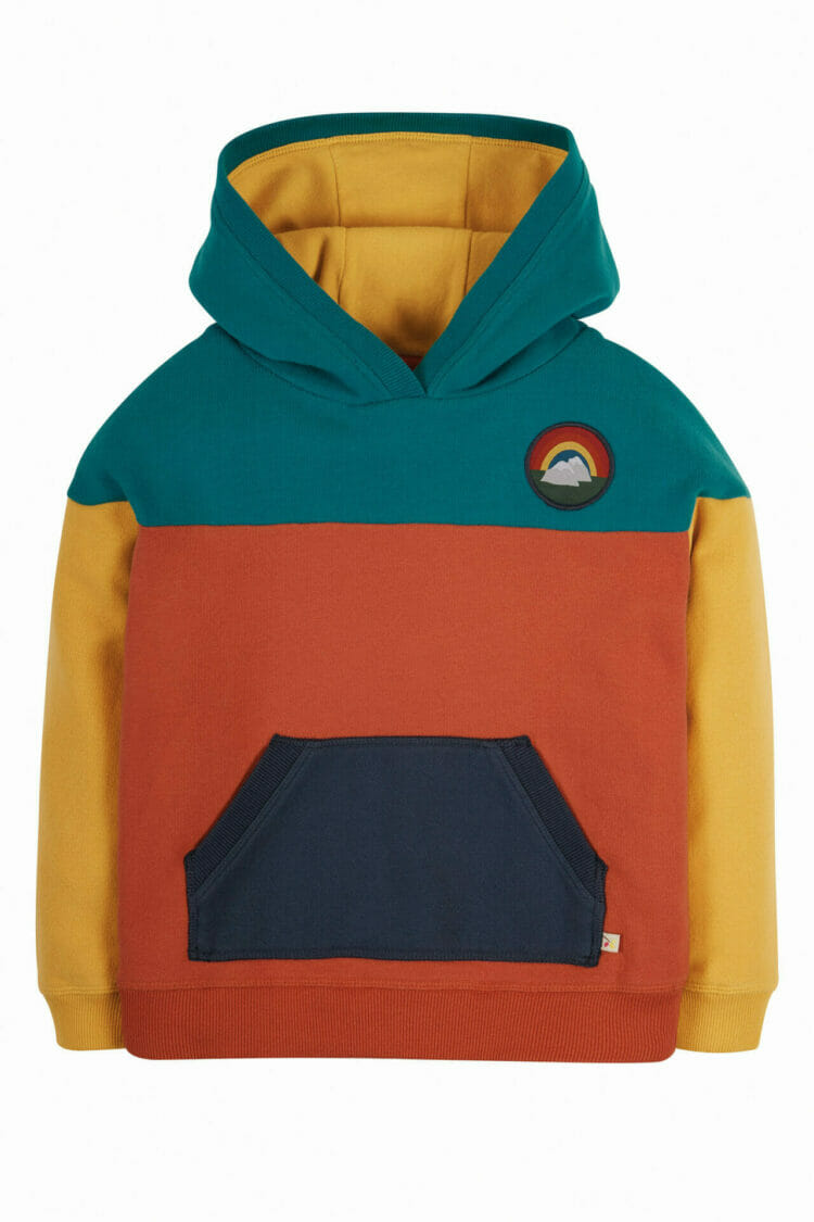 Krāsains džemperis ar kapuci zēniem - Frugi