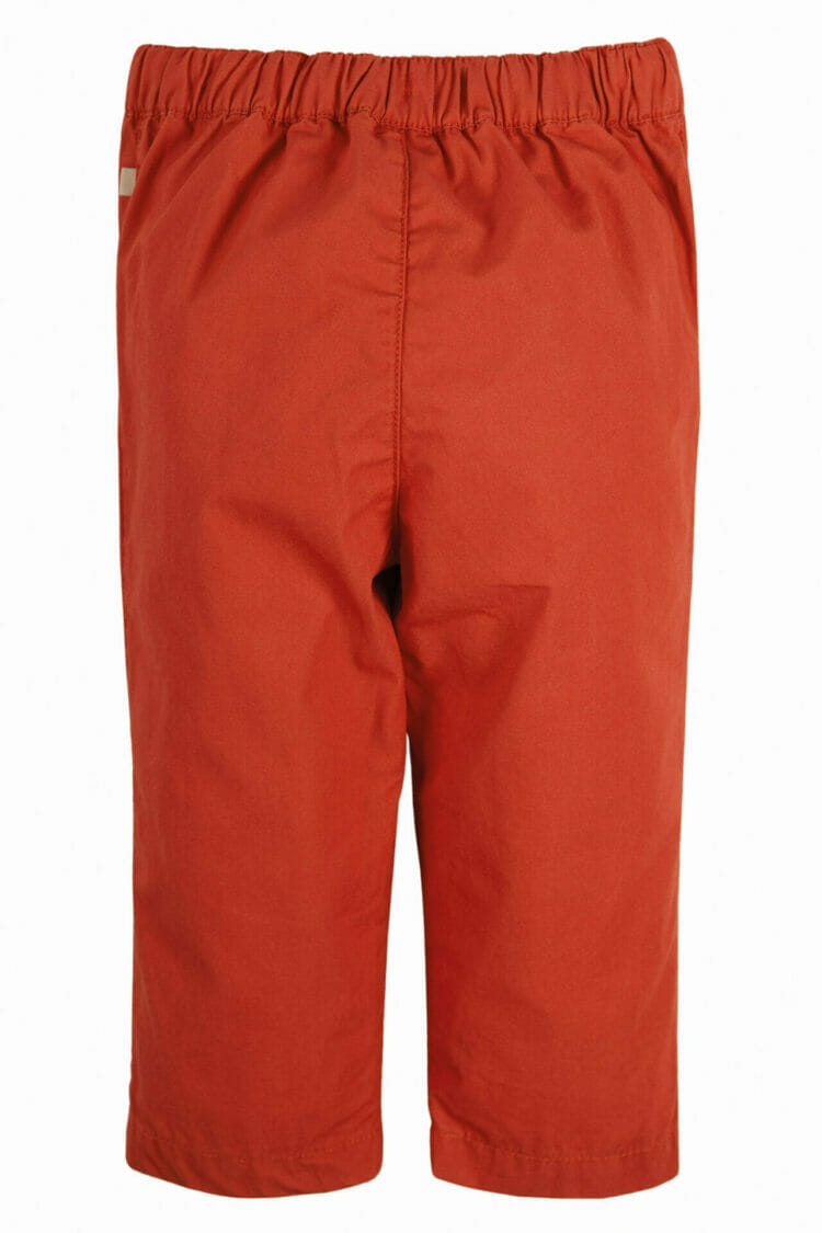 Zēnu bikses oranži sarkanā tonī - Frugi