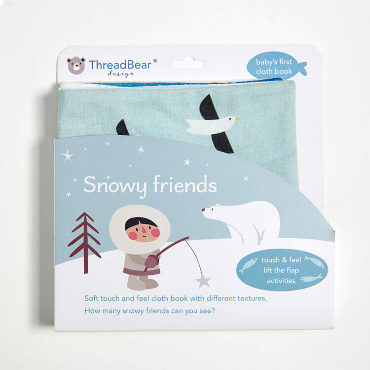 Activity Book for babies Snowy Friends - ThreadBear Design