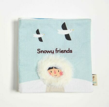 Audumu grāmatiņa mazuļiem Sniegotie draugi - ThreadBear Design