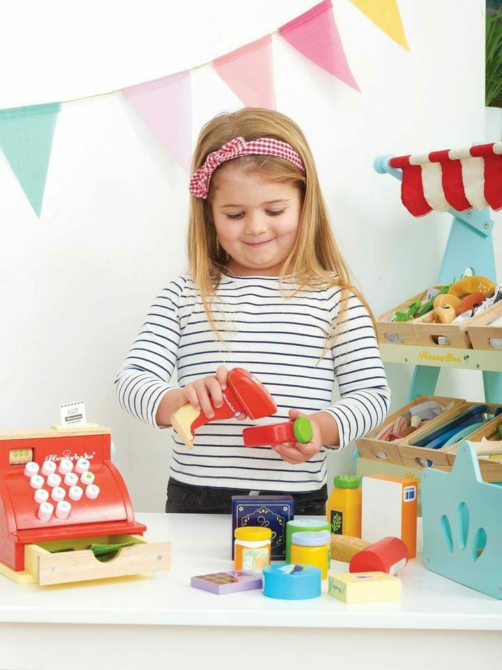 Groceries Set and Scanner for kids - Le Toy Van