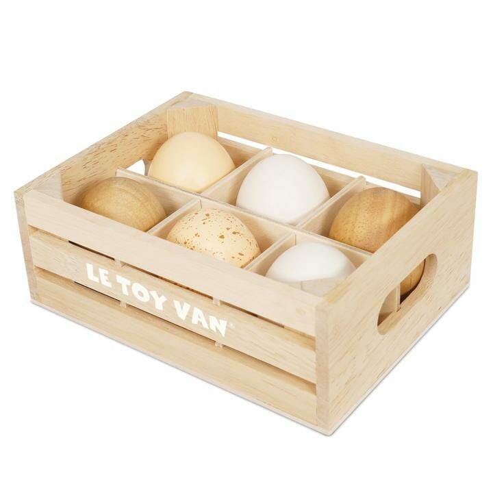 Wooden Farm Eggs - Le Toy Van