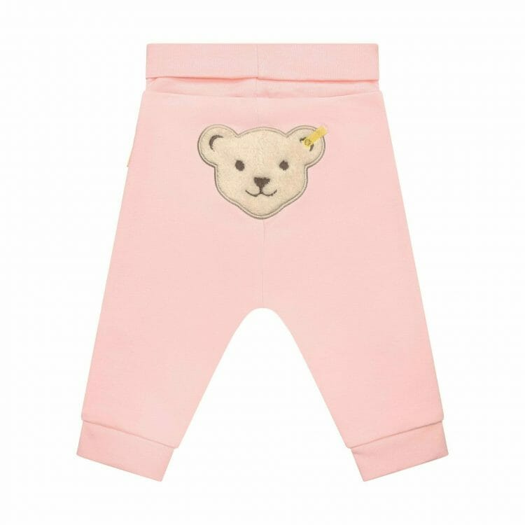 Baby Girls Jogger Pants Seashell Pink - Steiff
