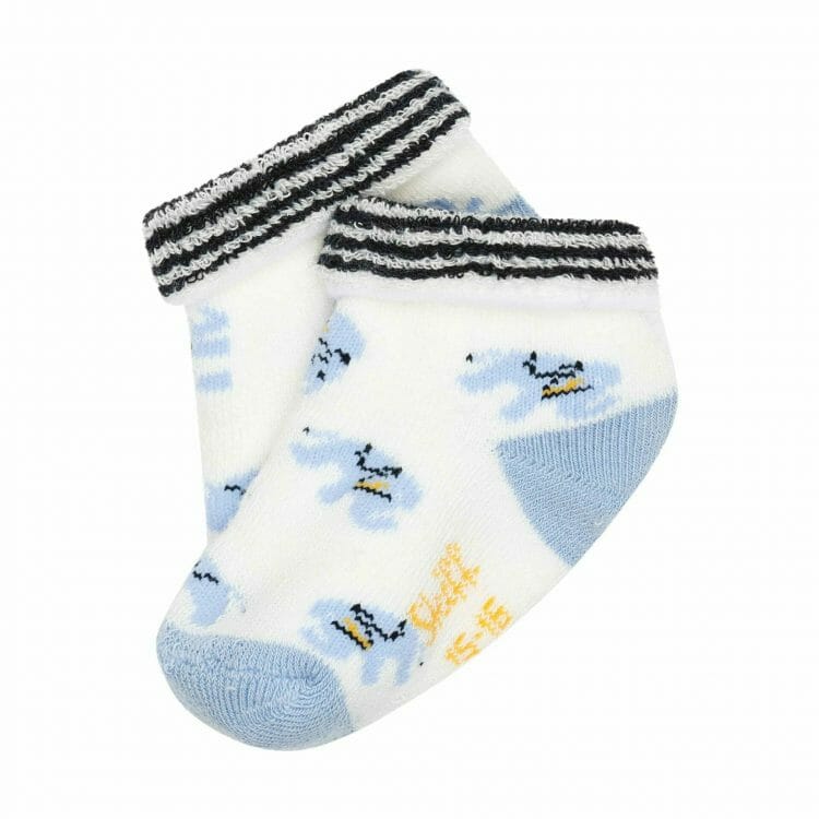 Baby Socks elephant blue
