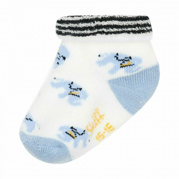 Baby Socks elephant blue