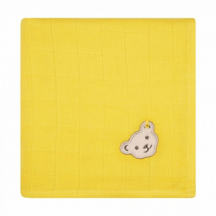 Blue and Yellow Cotton Swaddles (2 Pack) - Steiff