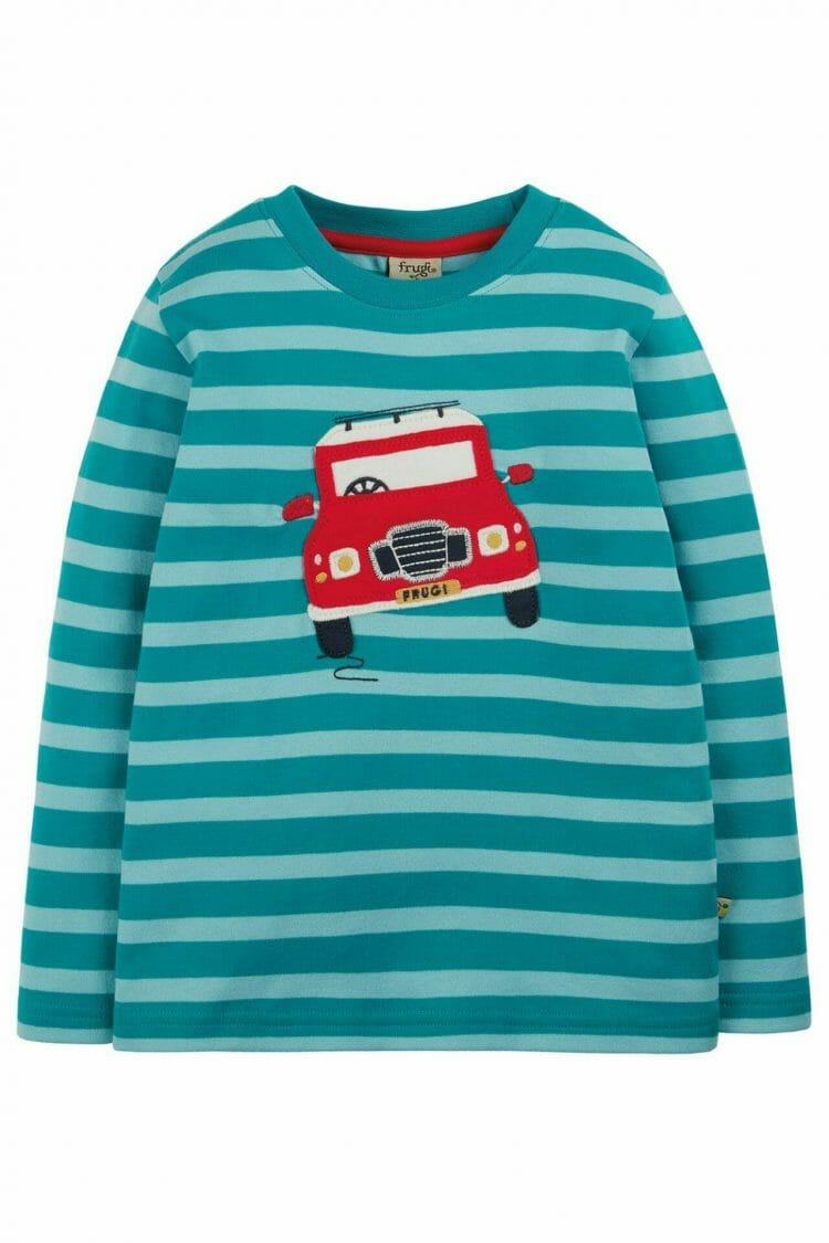 Boys long-sleeved Top with van - Frugi