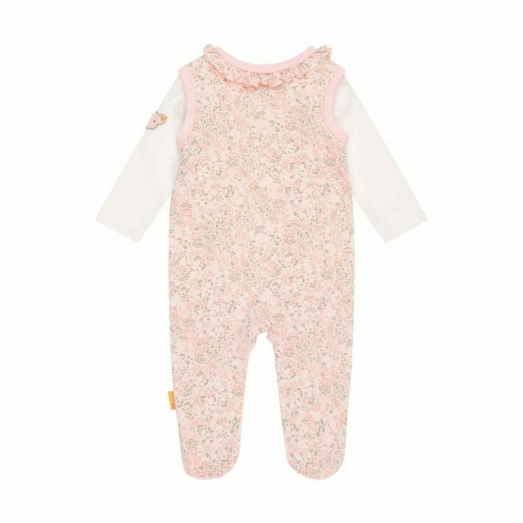 Floral Set Romper and Long sleeve Top - Steiff