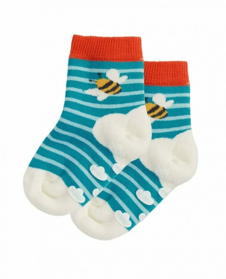Girls Socks with stripes 2 Pack - Frugi