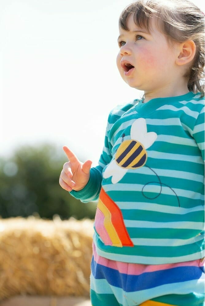 Bērnu Garroku T-krekls ar bitīti - Frugi