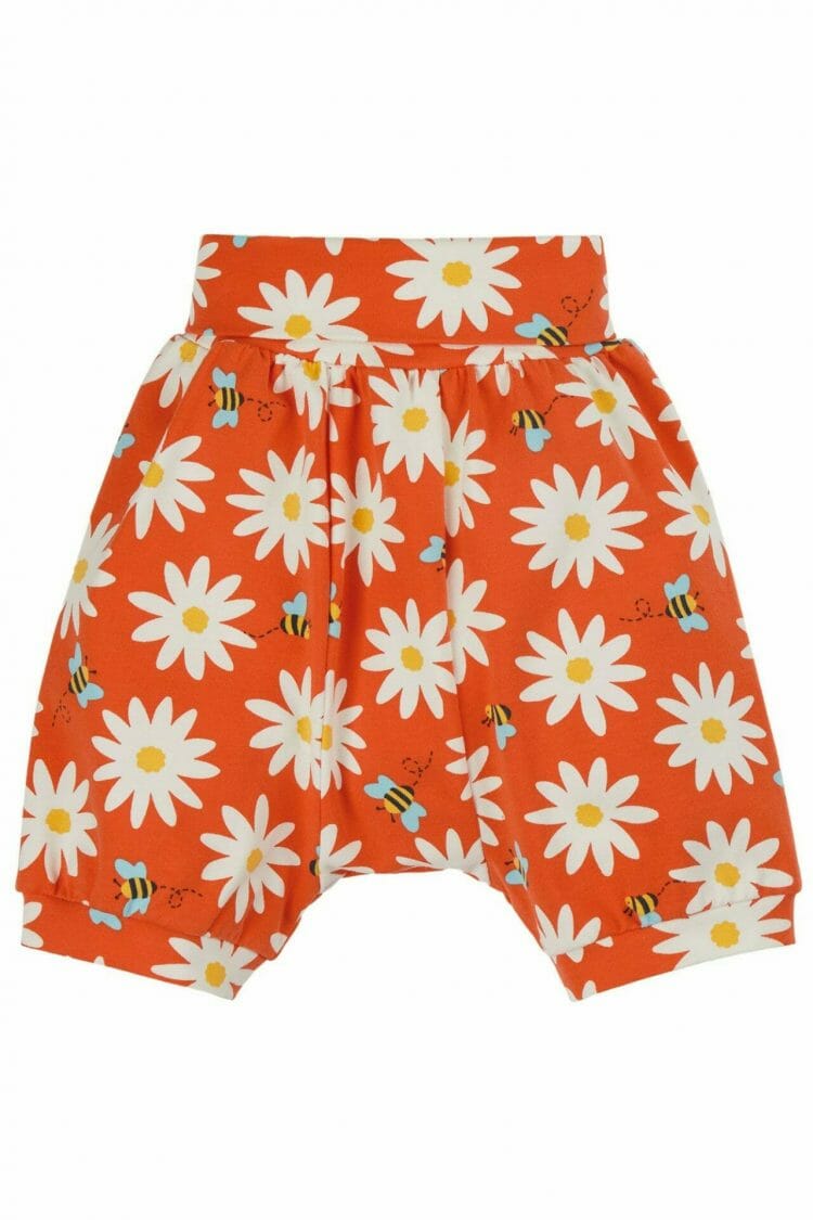 Orange Girls` Shorts - Frugi