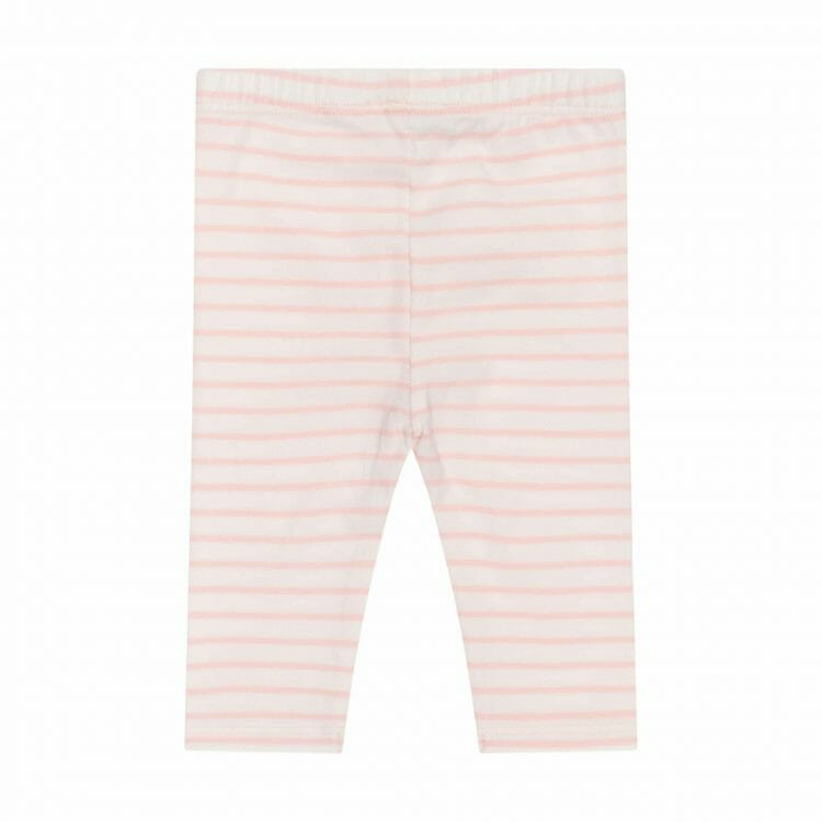 Pink Girls Leggings with Stripes - Steiff