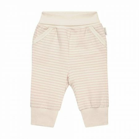 Baby beige joggers with stripes - Steiff