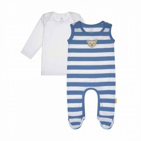 Baby boys` romper with long sleeve top - Steiff