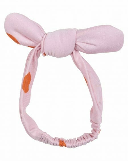 Pink headband with orange dots - WAUW CAPOW by Bangbang