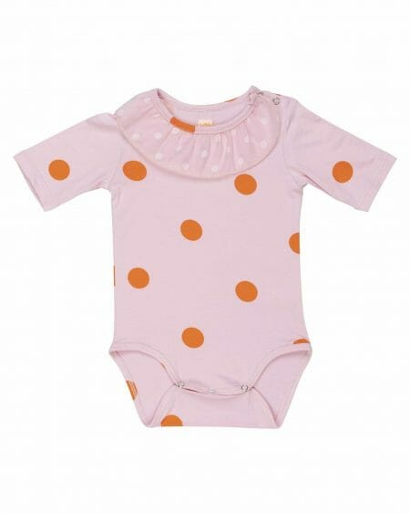 Sweet baby bodysuit with polka dots - WAUW CAPOW by Bangbang