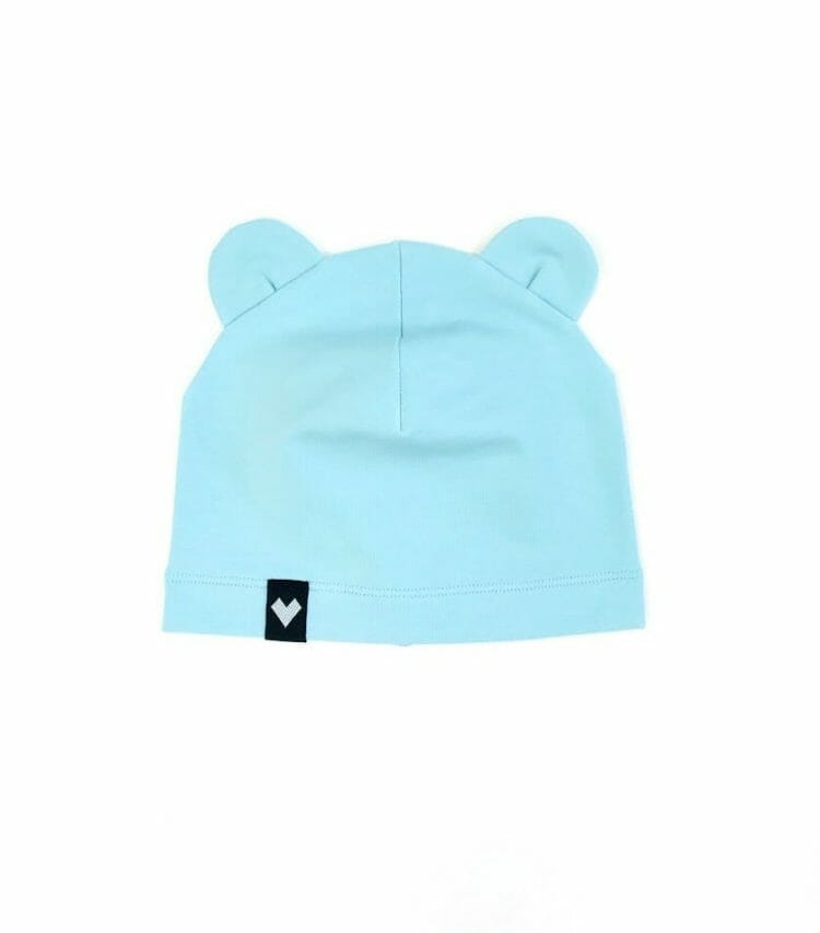 Baby blue teddy bear hat for kids - EZE KIDS