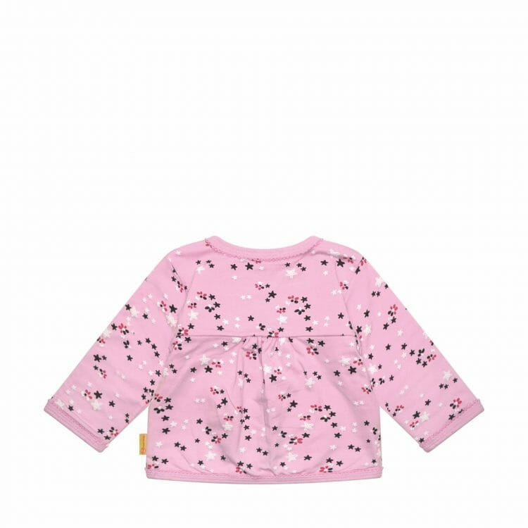 Pink Girls Jacket with stars - EZE KIDS