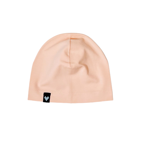 Powder pink organic cotton hat - EZE KIDS