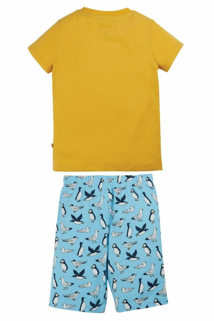 Dzeltena zēnu pidžama ar pingvīnu - Frugi