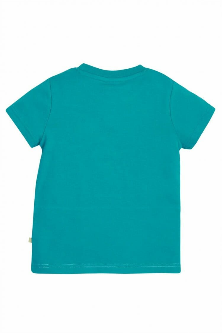 Boys Camper Blue/Seagull T-shirt - Frugi