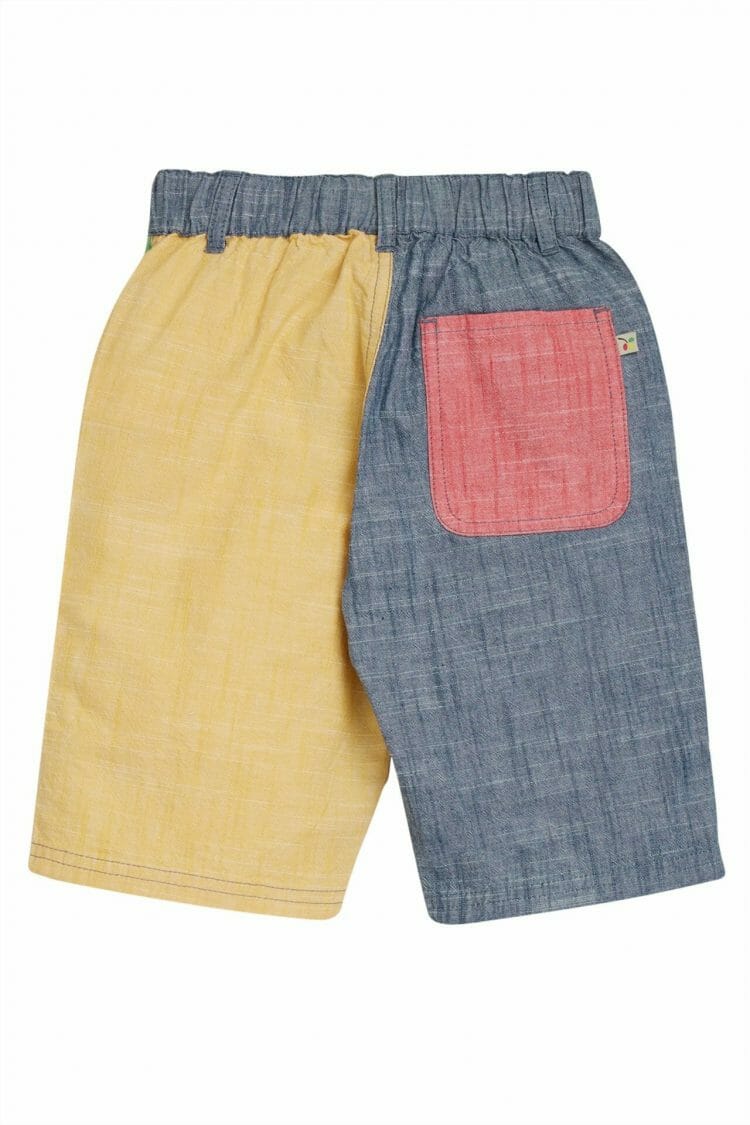 Boys Colour Block Shorts - Frugi