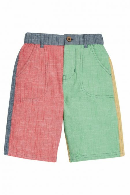 Boys Colour Block Shorts - Frugi