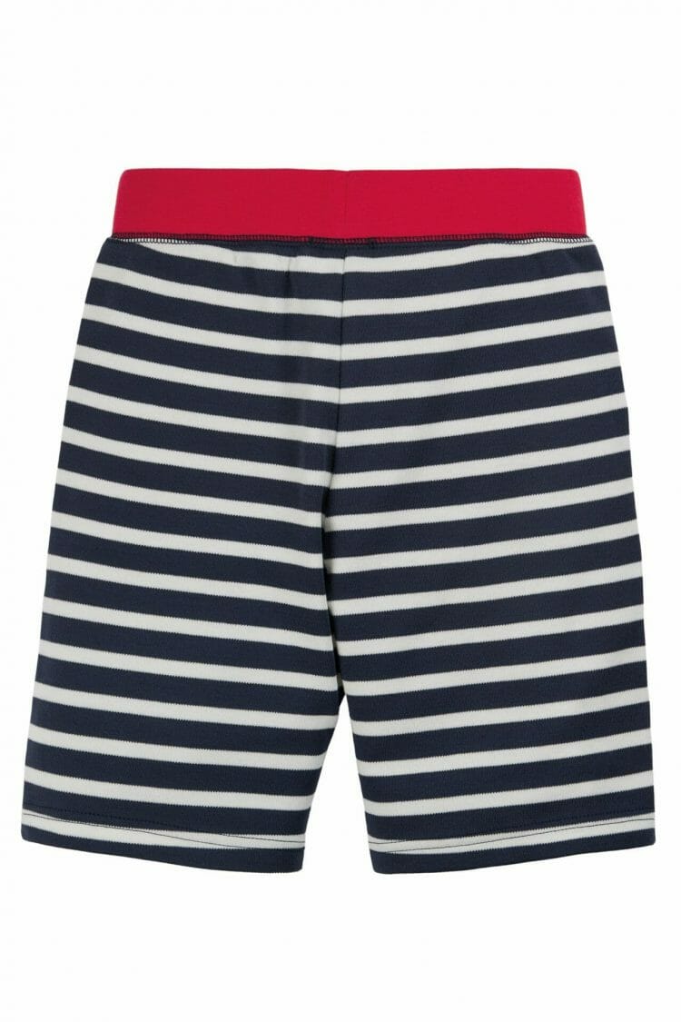 Childrens Indigo Stripe Shorts - Frugi