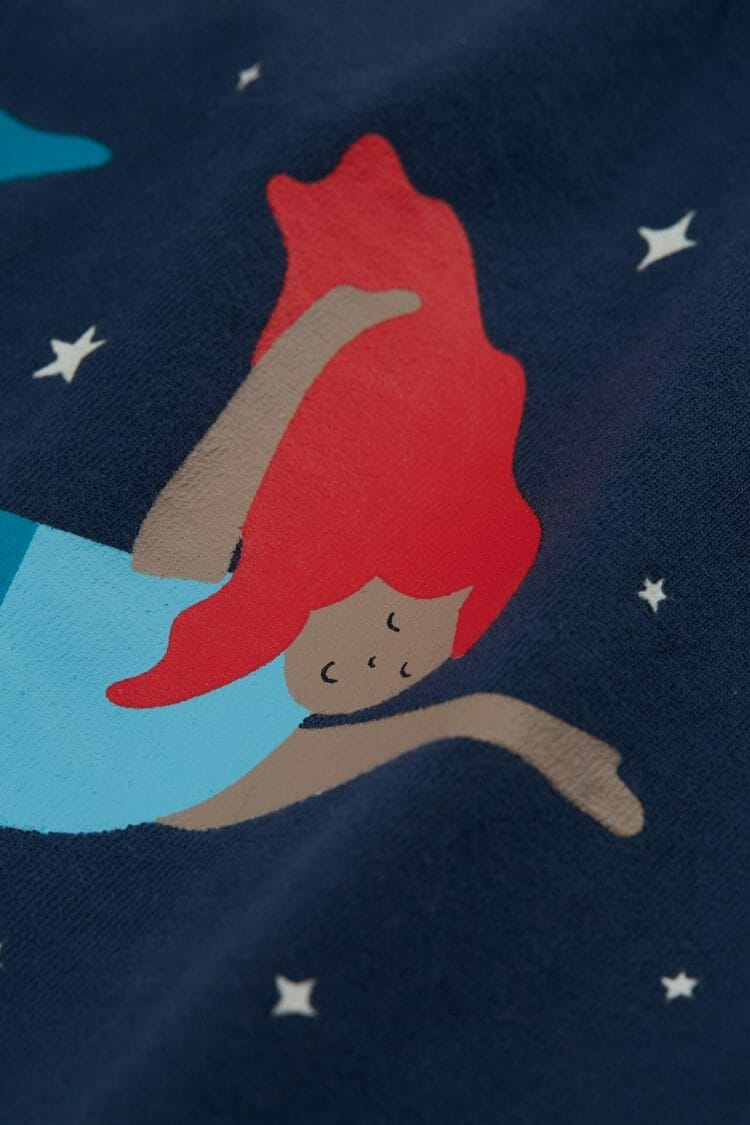 Girls Indigo/Mermaid  Pyjamas - Frugi