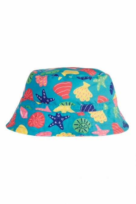 Harbour Swim Hat with Camper Seashells - Frugi