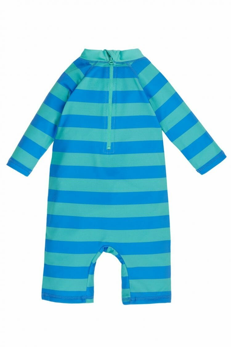 Kids Cobalt Blue/Shark Sun Safe Suit - Frugi