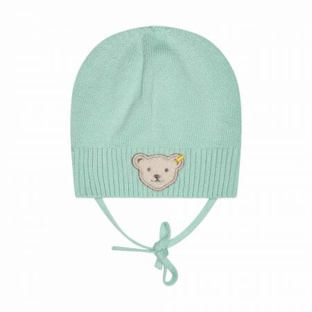 Childrens` fine cotton knit hat - Steiff