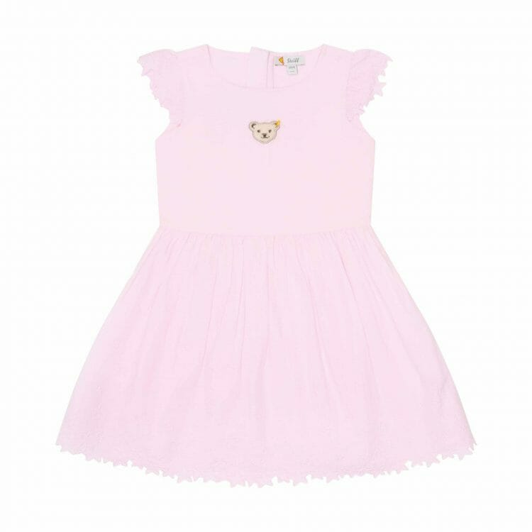 Pink classic dress for girls - Steiff