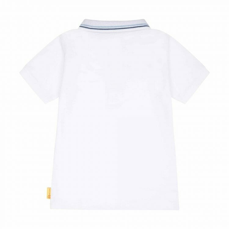 Balts zēnu polo T-krekls - Steiff